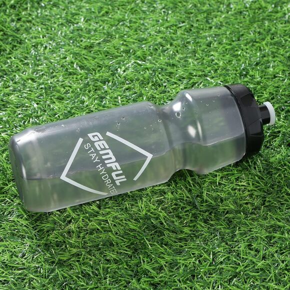 GEMFUL Cycling BPA Free Reusable Water Container 24oz 2 pack (Grey) - Picture 7 of 8